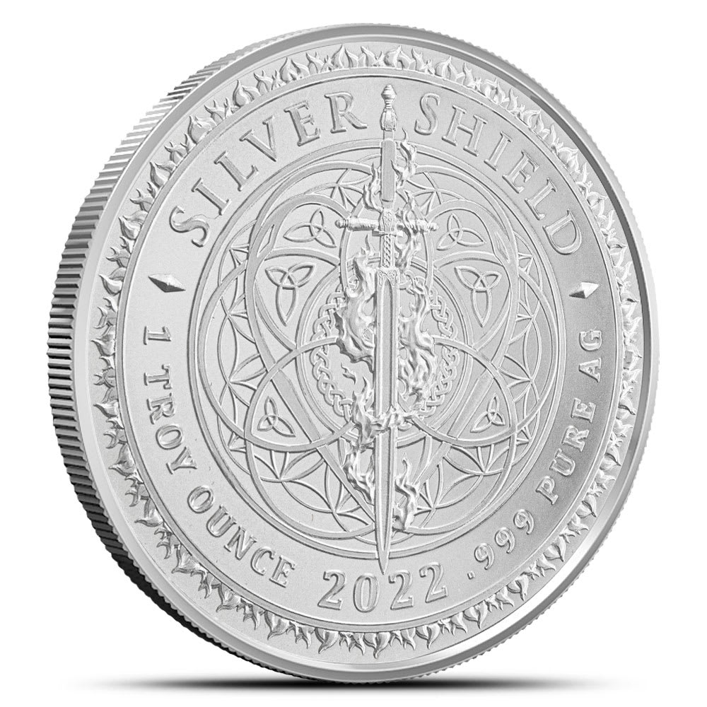 1 oz Silver Cannabis Round New | GSM - Provident Metals™