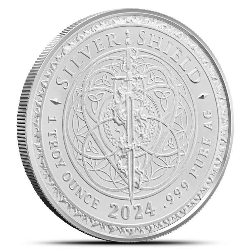 1 oz Silver Trivium Girls Shield Round New | GSM - Provident Metals