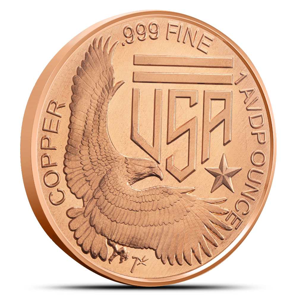 1 oz Copper 1804 Dollar Replica Round - Provident Metals™
