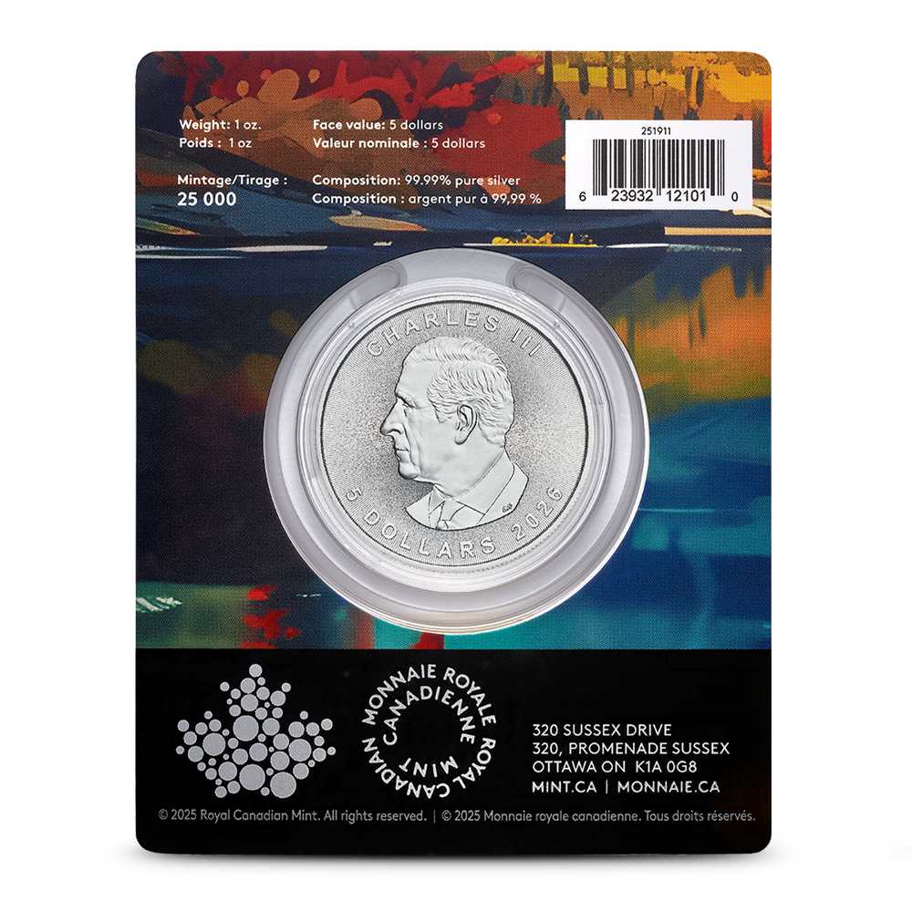 2026 Canadian Treasured Maple Leaf Wolf Privy 1 oz Silver Coin - Provident  Metals™