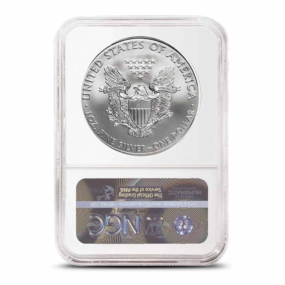 2020 (P) American Eagle 1 oz Silver Coin NGC MS69 Emergency