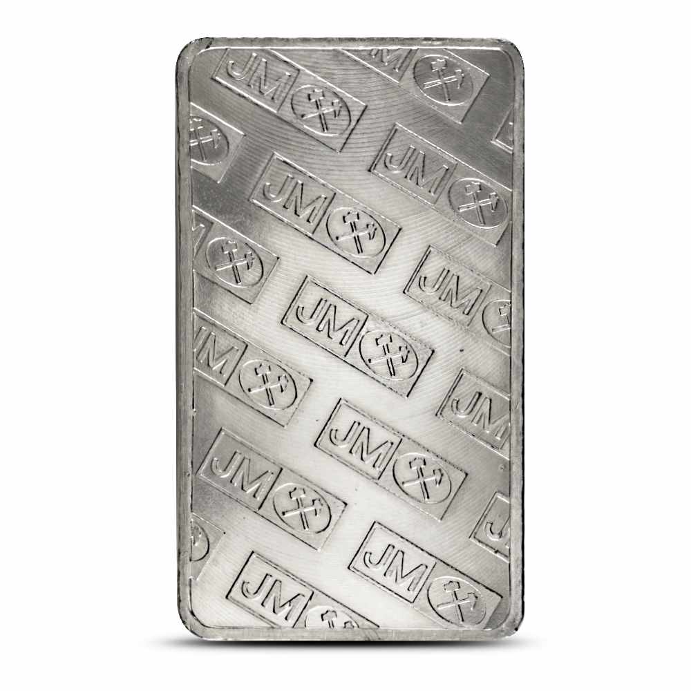 Extruded 100 oz Silver Bar | Johnson Matthey - Provident Metals™