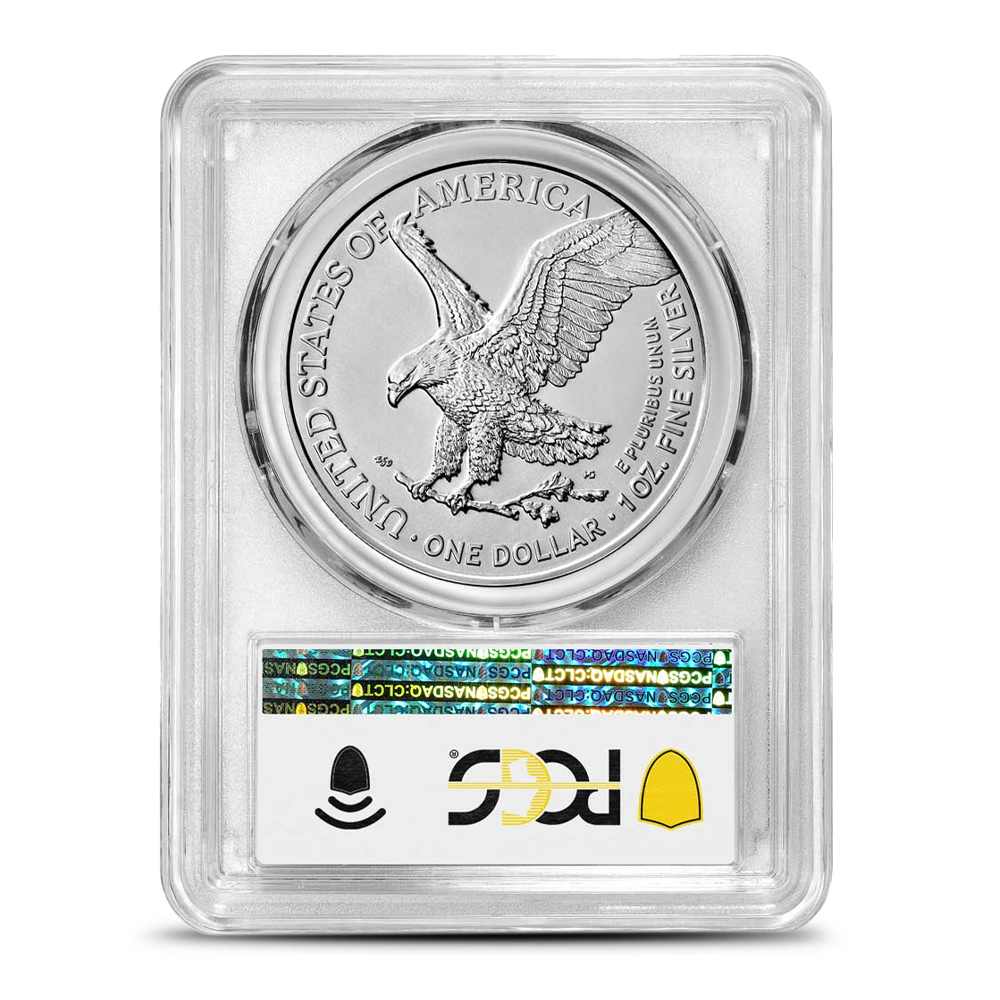 2022-W American Eagle 1 oz Silver Coin PCGS MS70 FDOI - Provident