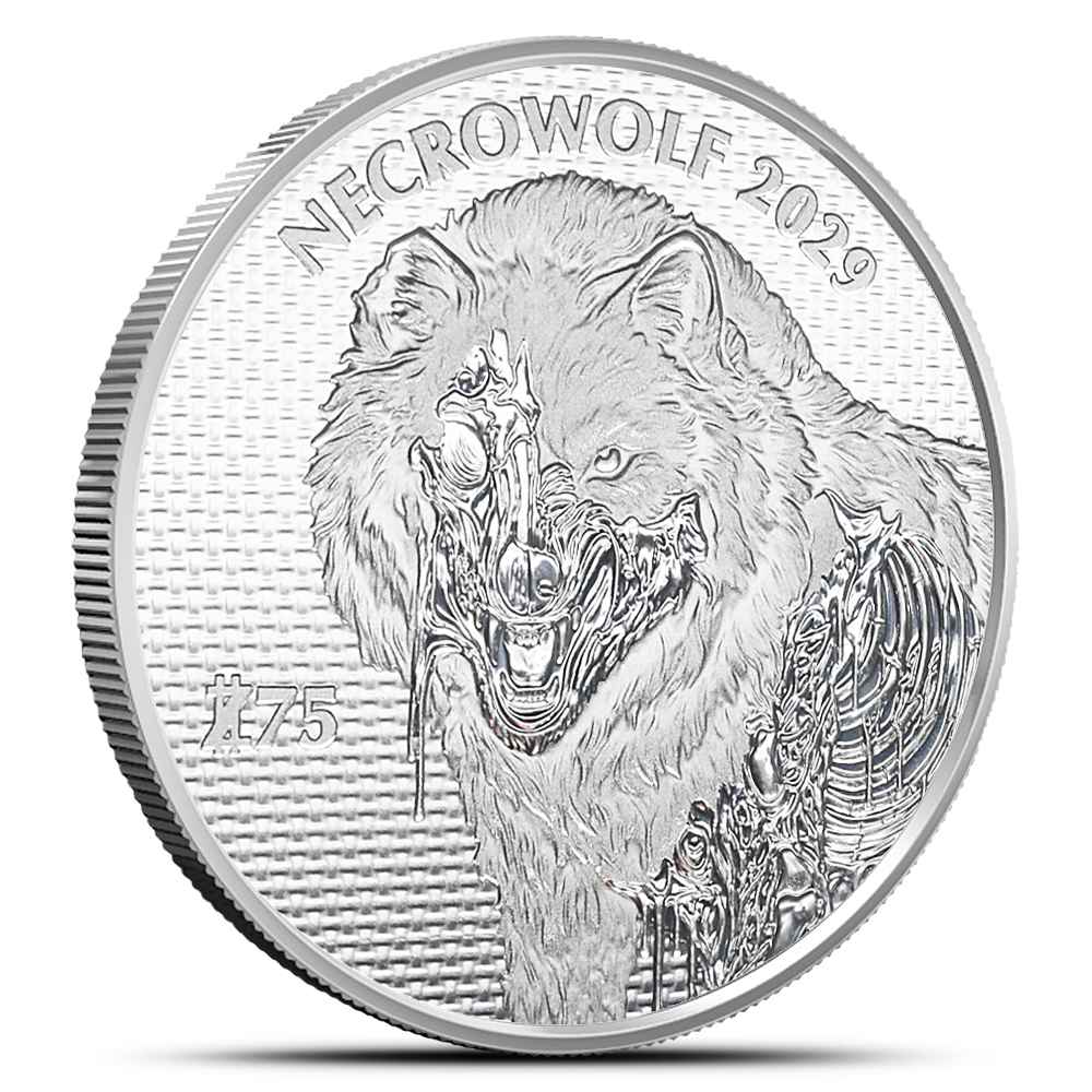 1オンス 銀貨 【END OF WORLD】シルバーバグアイランド 1オンス 銀貨