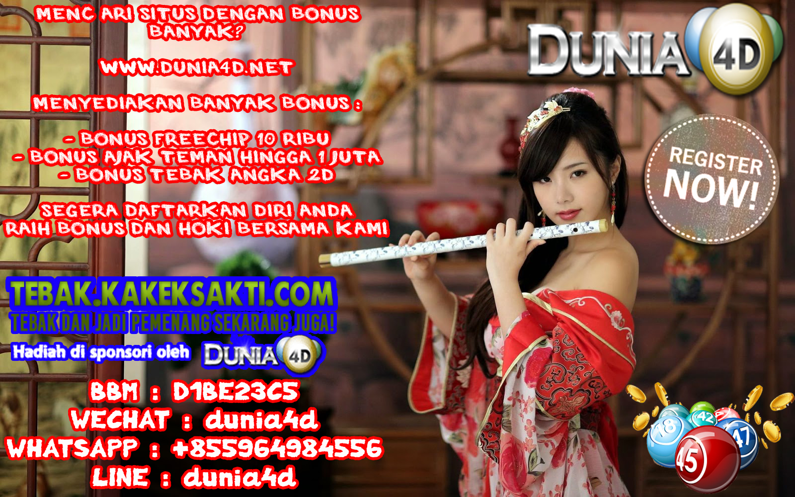 Dunia4D Kini Hadir dengan Event Terbaru dan Gratis