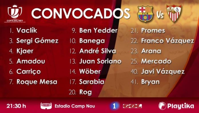 Sevilla Skuad