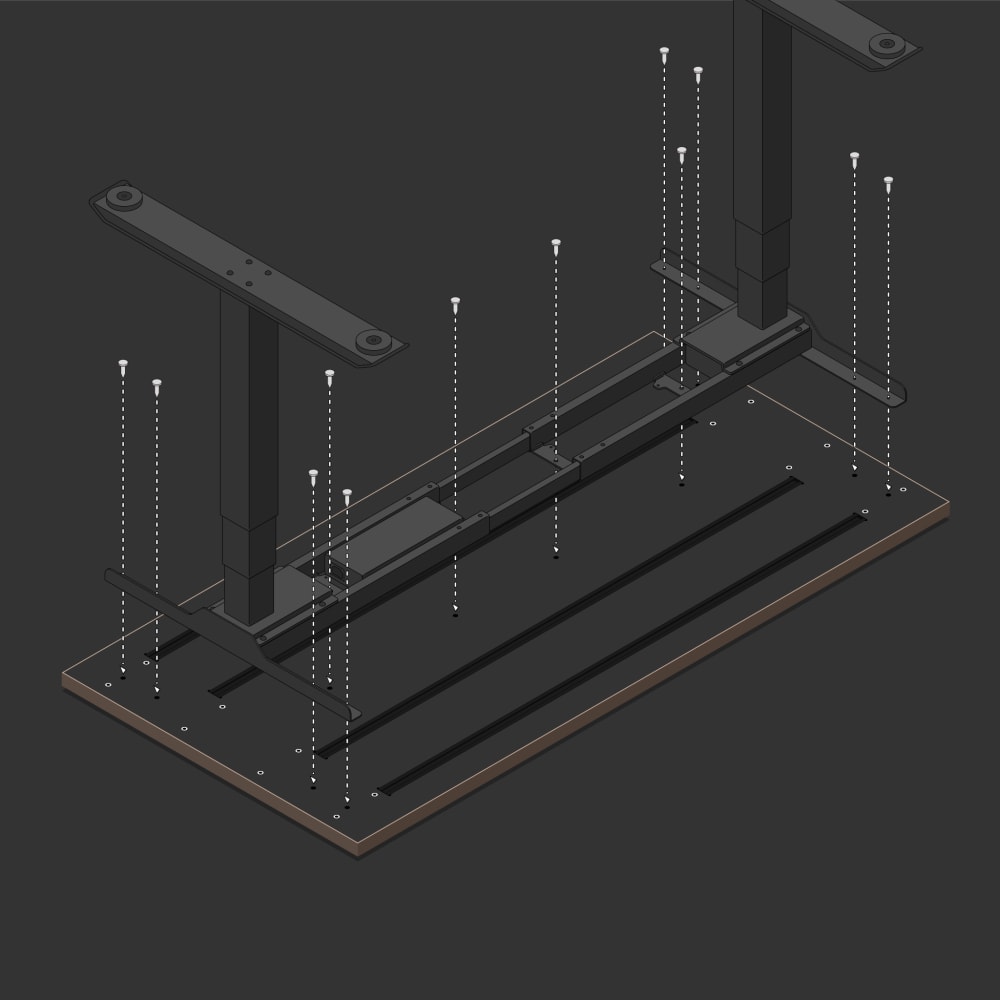 電動昇降デスク用天板 BOARD - METRO for FlexiSpot | PREDUCTS