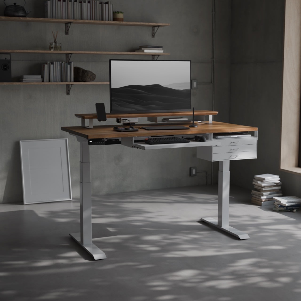 モジュール式 電動昇降デスク PREDUCTS DESK
