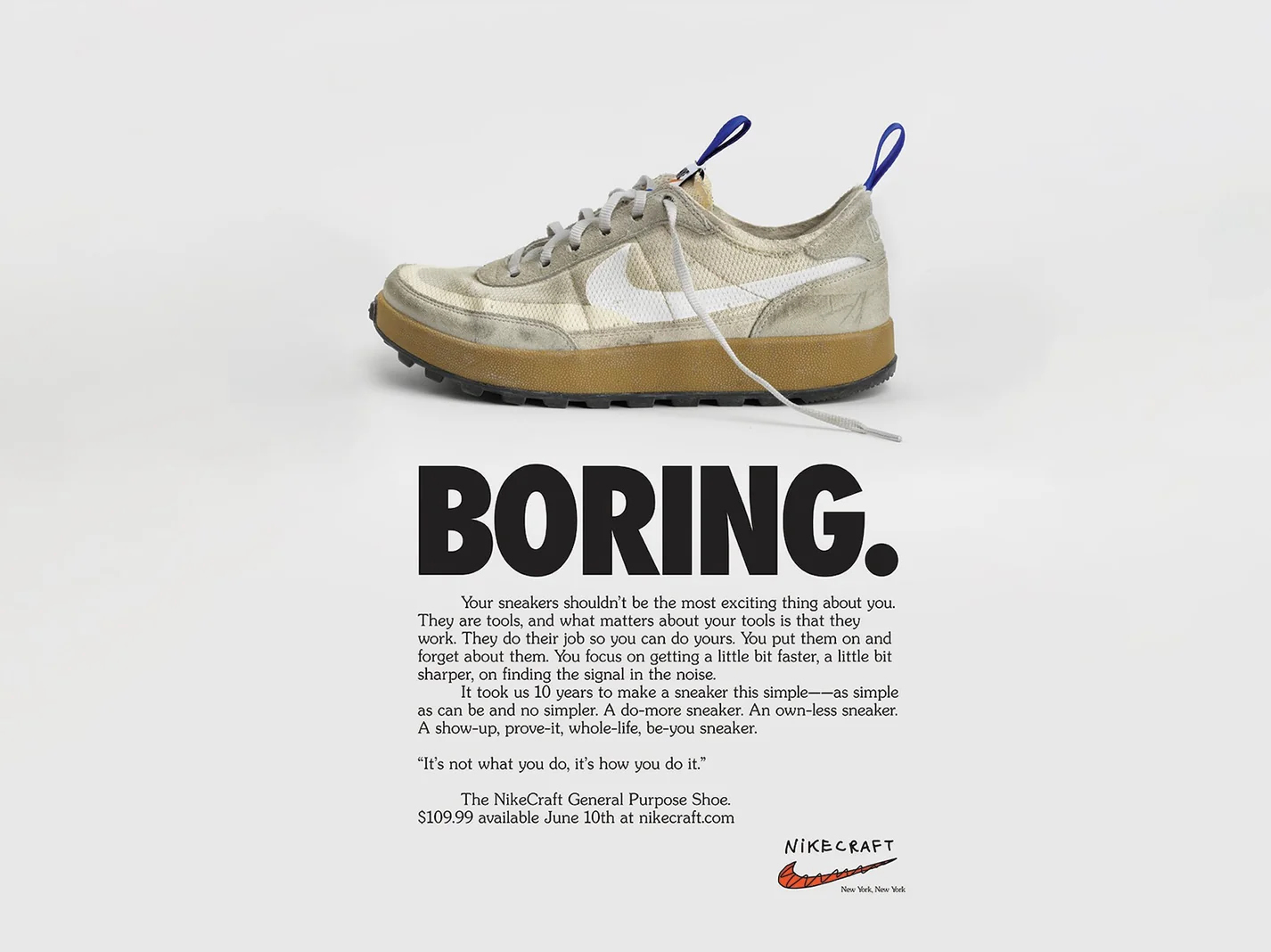 Tom Sachs x Nike『NikeCraft GPS
