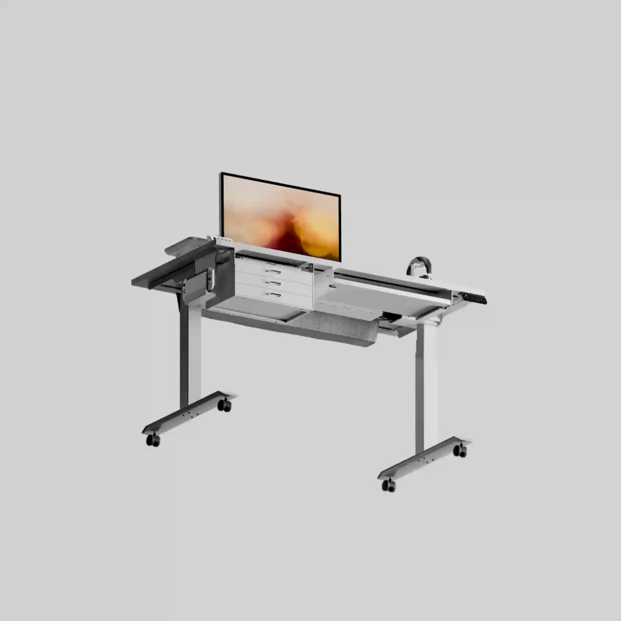 モジュール式 電動昇降デスク PREDUCTS DESK