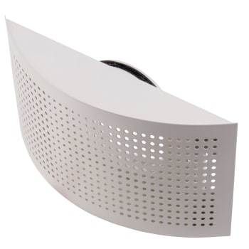 Tilluftsventil f/vegg OPTW-V2 125mm hvit