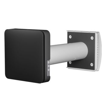 Romventilator Aura One W 100 sort (nettopris)