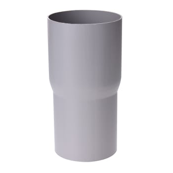 Rørmuffe 110mm grå