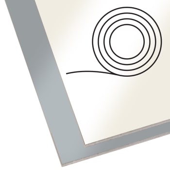 Alu coil 2-sidig hvit 9010- mellom grå 7040 DG5000 m/folie 0,9x1250mm EN AW-3005 H44 (ca 200 m2)