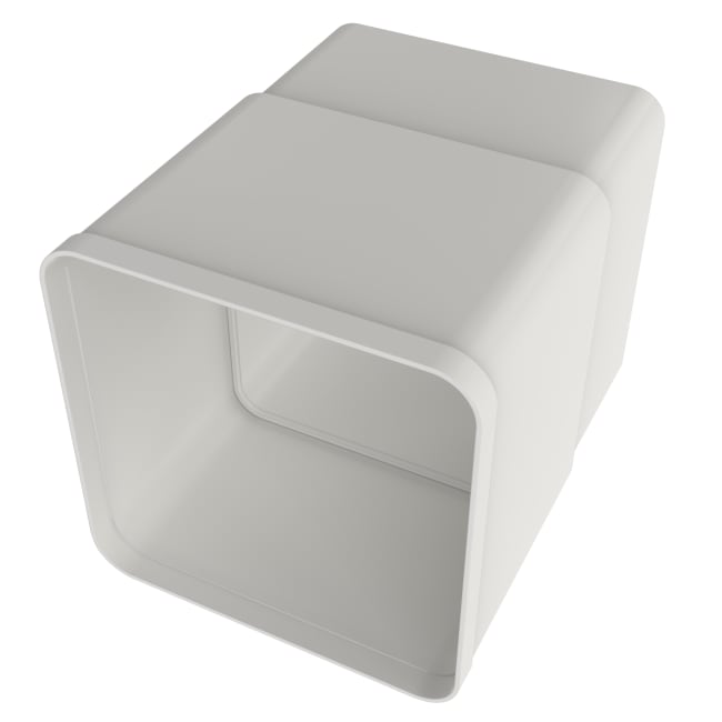 Teleskopkanal plast 6" x 6"