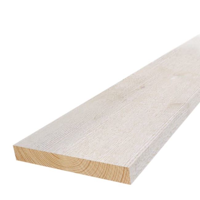 Vindski 19x173mm gran rektangulær grunnet