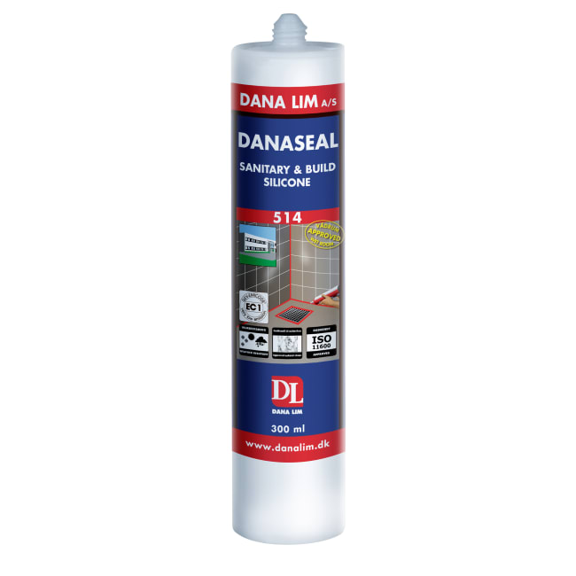Danaseal silikon 514 transparent 300ml
