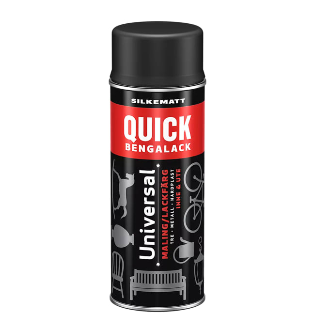 Bengalack Quick spray sort 400ml