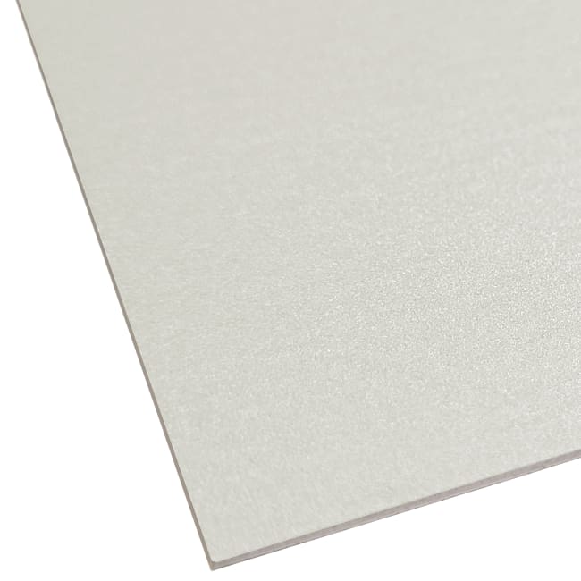 Alu plate 1-sidig folie silver 9006 1.25x2.5m 0.9mm