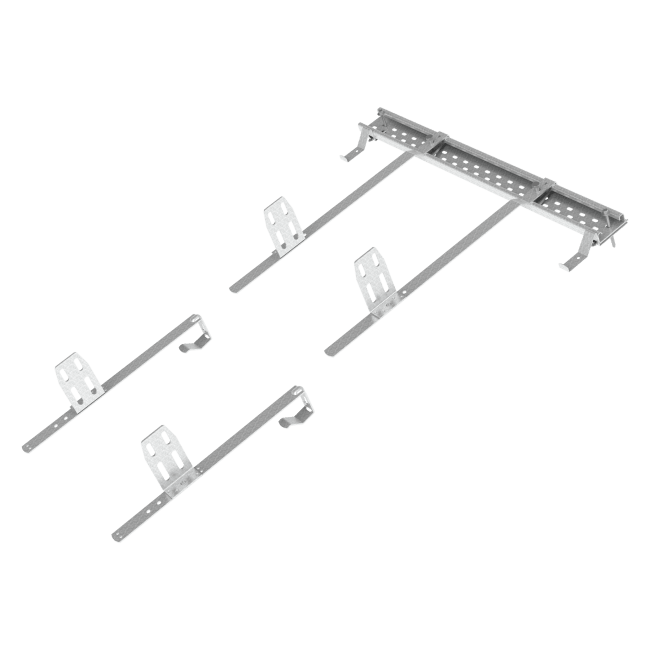 Innfestningspakke takstige TLS-30 T-I (stein/skifer) galvanisert behandlet