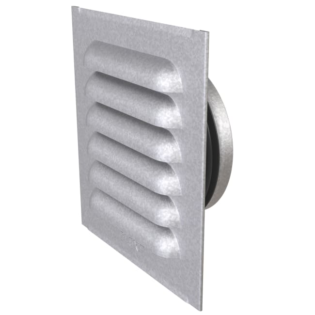 Sjalusirist-nippel 6x6"/Ø160