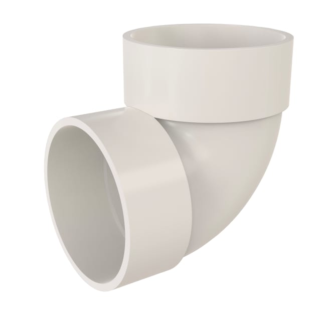 Kortbend 90G for sugekontakt 51mm