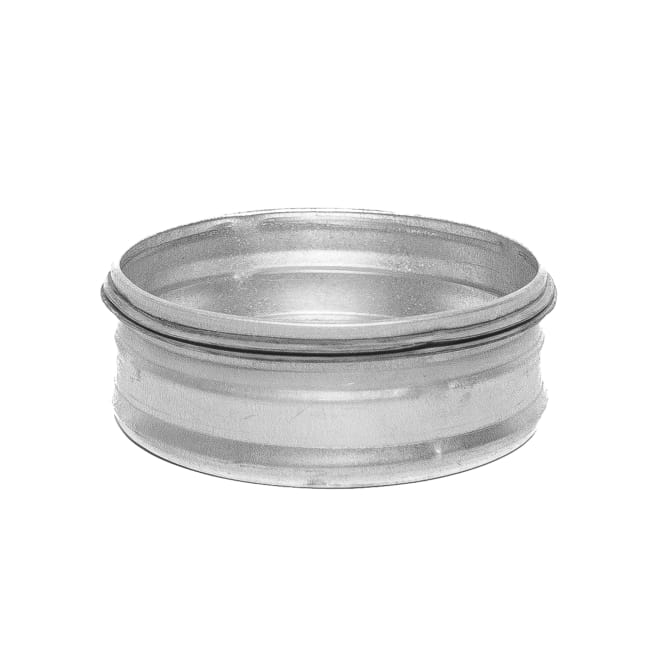 Endebunn m/pakning 125mm