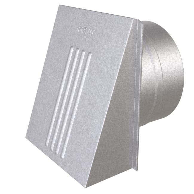 Ventilatorventil 150mm m/kappe og spjeld