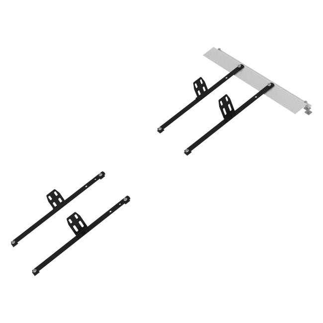 Innfestningspakke takstige TLS P-11 T-I (TRP Corus/Plannja 20-75) sort