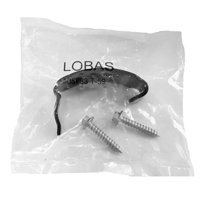 Låse/skrue pk T-59 S-606 sort