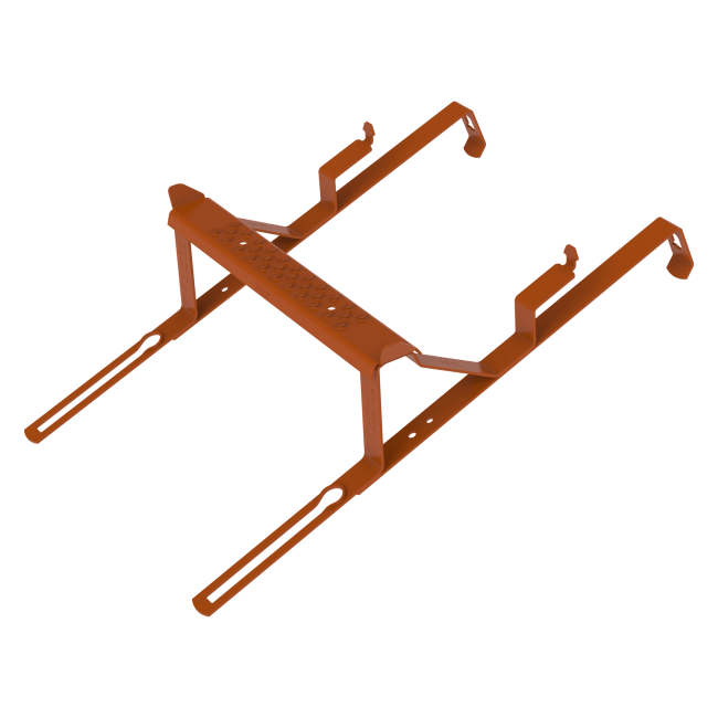 Stigetrinn TR TL 30 teglrød