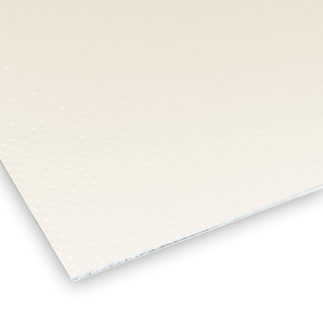 Colorcoat plate hvit 1,25x2,50m 0,6mm