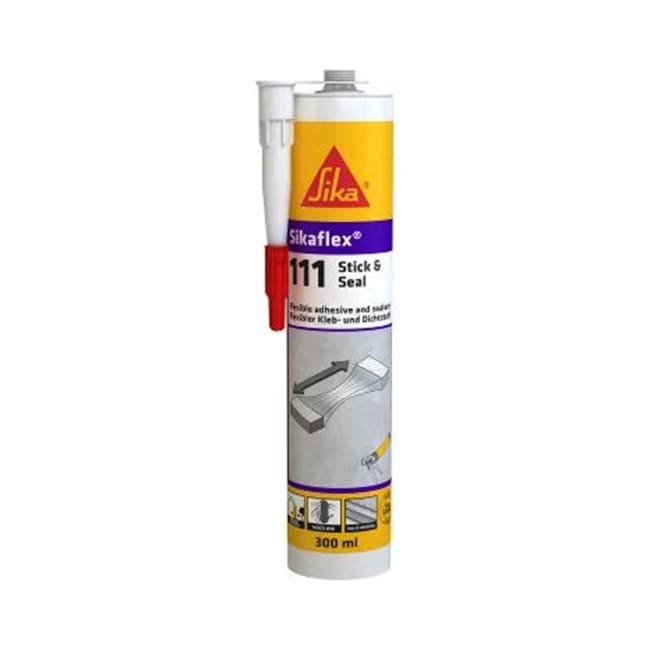 Sikaflex 111 hvit 290ml lim/fugemasse