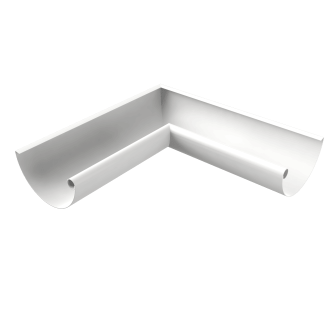 Rennevinkel innvendig 90gr T-120 hvit 1211H