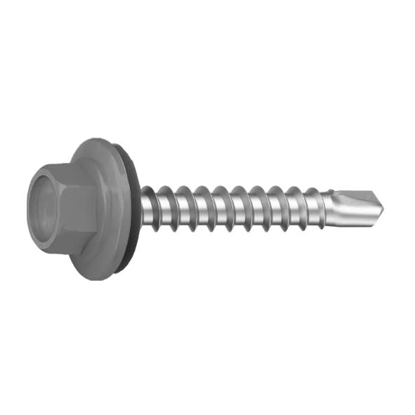 Ejot plateskrue rustfri A2 4.8x35 grå 7037 (250)