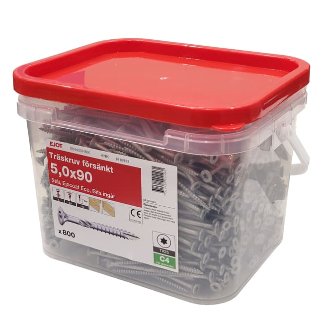 Ejot treskrue TFT pro 5.0x90 C4 (800)