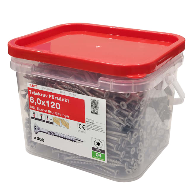 Ejot treskrue TFT pro 6.0x120 C4 (500)