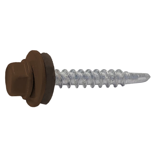 Plateskrue rustfri 4,8x35 brun 8014 (250)