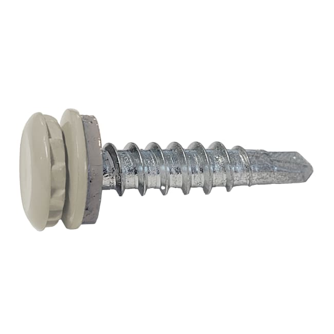 Irius plateskrue rustfri 5,5x28mm lys grå (250) 7032