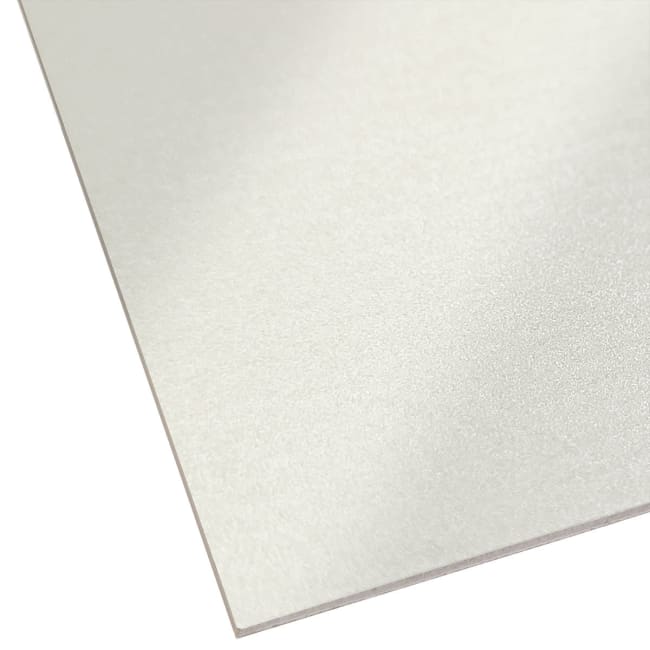 Alu plate 9006 silver m/folie 0.9x1250x2500mm PVDF 30-35% glans EN AW-3005 H44