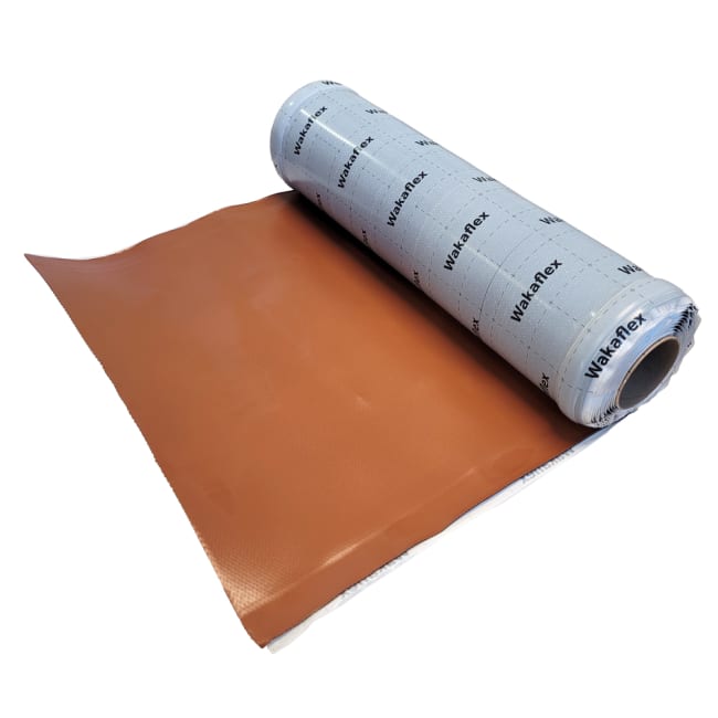 Tettebånd Wakaflex 5m x 56cm teglrød