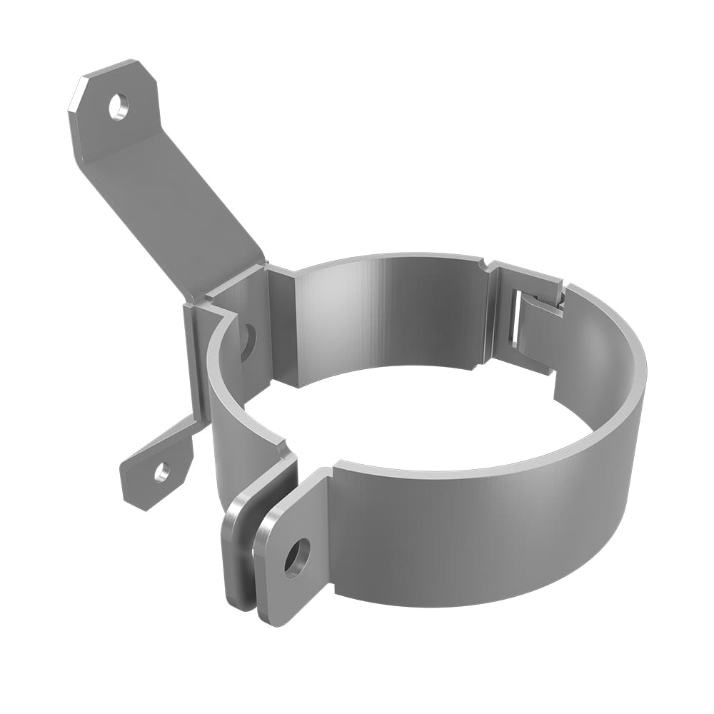 Rørklemme f/tre N-70 ubehandlet 7013 (2 stk) Prefa