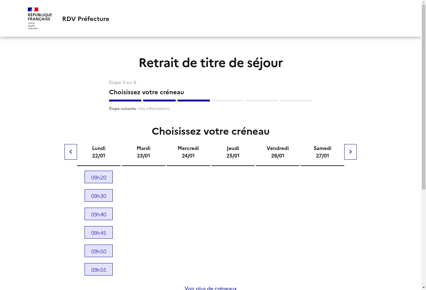 Remise de titre de séjour Bobigny Notification par SMS