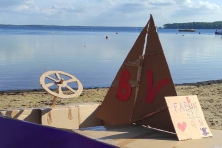 La régate en carton image2