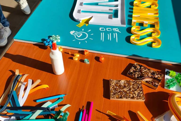 Réalise en équipe ton logo en quilling pour ton event pro ! image2