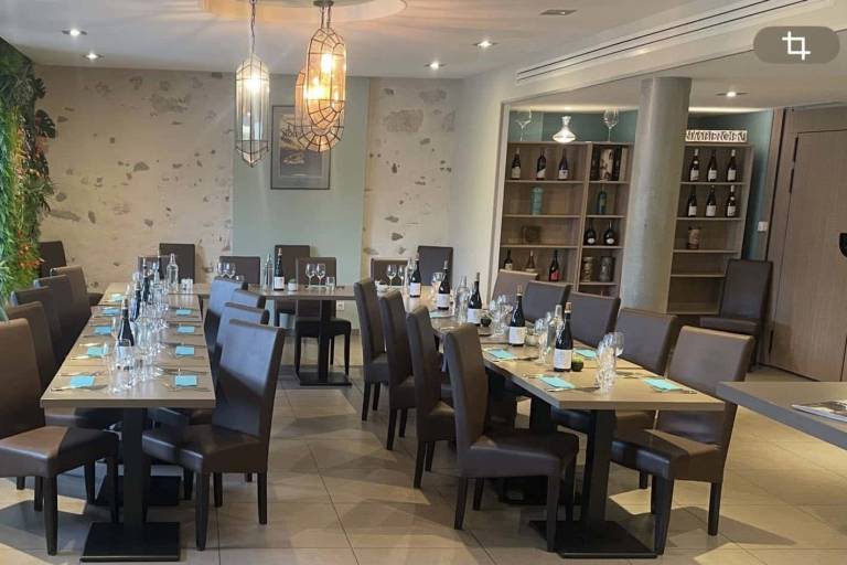 Déjeuner ou dîner d'affaires au bord du Rhône à Seyssel image2