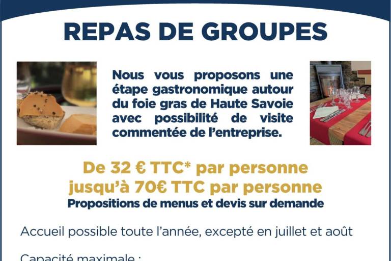 Repas de groupes image1