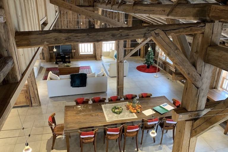 Chalet rénové vue d'exception sur la vallée du Giffre image1