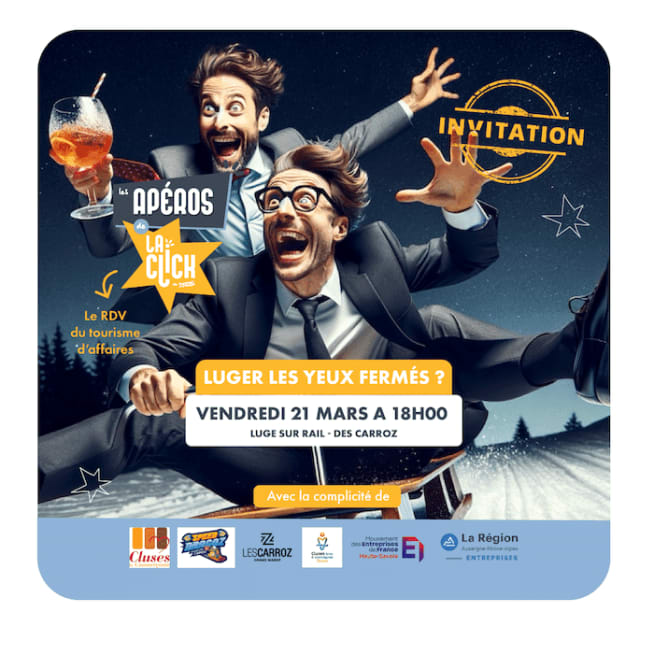 image article Apéro de la Click : luge, quizz et prestataires aux Carroz