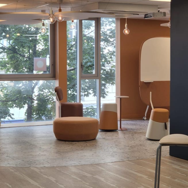 Le Lab, la salle créative pour ateliers et intelligence collective